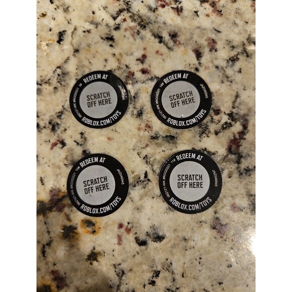 Lot Of 4 Roblox Virtual Item Codes Unused - Picture 2 of 6